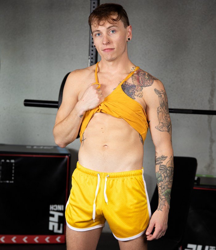 Aiden Langston Gay Porn Star Muscle Hunk