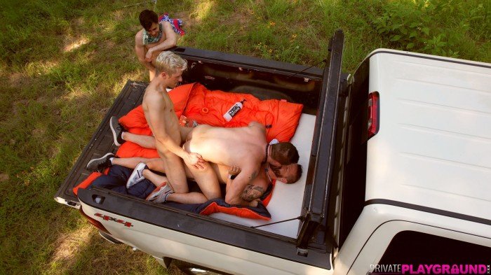 Boys Of Summer Gay Porn Drone Footage Bareback Orgy Private Playground