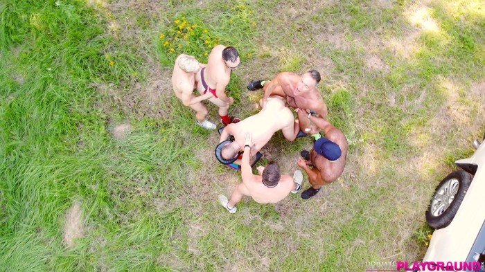 Boys Of Summer Gay Porn Drone Footage Bareback Orgy Private Playground