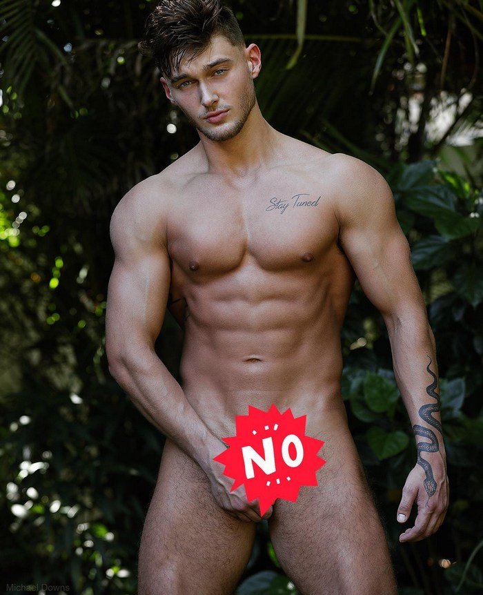 Brent Savage Porn Star Naked Muscle Hunk Chaturbate Male Cam Model