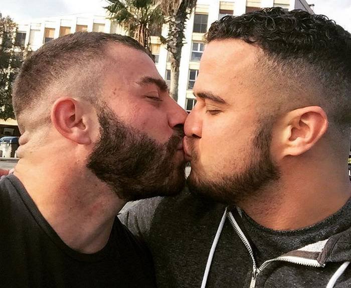 Diego Reyes Porn Star Alex Graham Boyfriend Gay Kiss