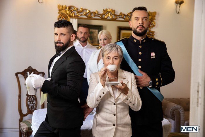 Gay Porn Sir Peter Justin Jett Royally Fucked Part 1