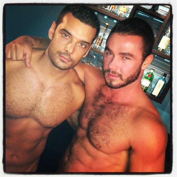 JESSY ARES and MARCUS RUHL Gay Porn Stars HardFriction 1