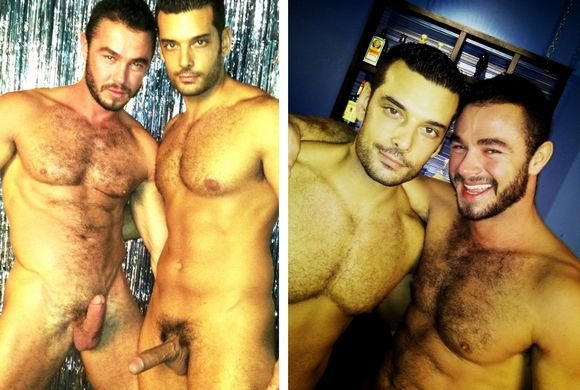 JESSY ARES and MARCUS RUHL Gay Porn Stars HardFriction 2