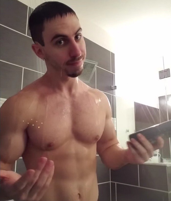 Jake Orion Male Webcam Model Shower