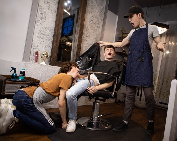 Jake Preston Gay Porn Cristiano Under The Barbers Cape
