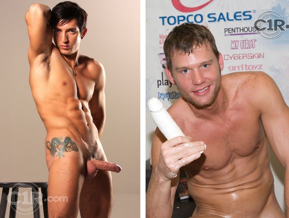 gay porn star Jimmy Durano and Reality star Steven Daigle from Big Brother