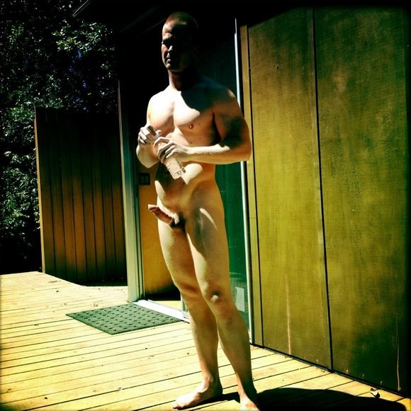 LIAM MAGNUSON Muscle Gay Porn Star on the set Titan Men 1