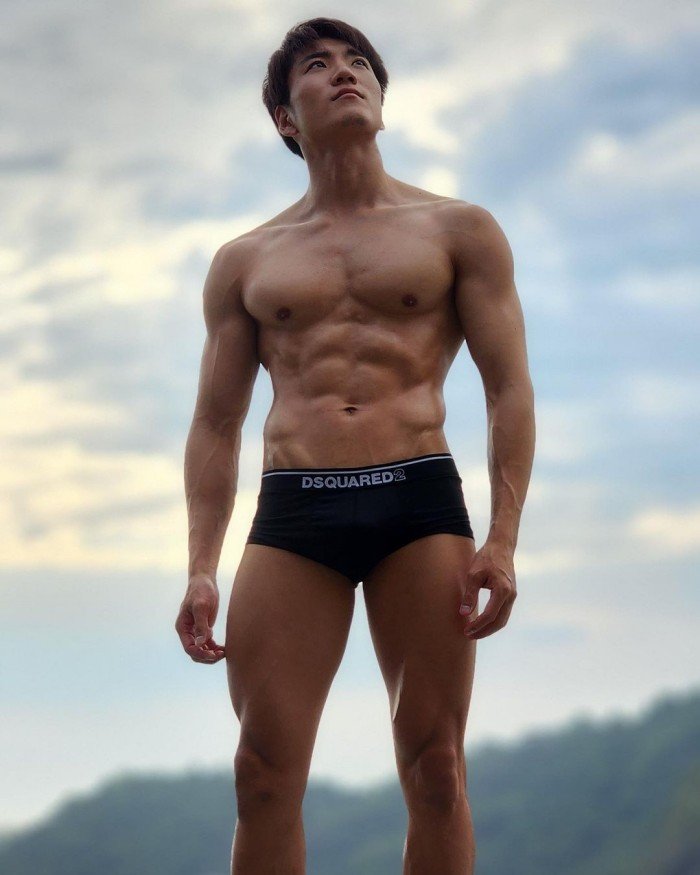 Narumiya Jin Japanese Gay Porn Star Muscle Jock 