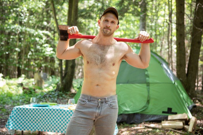 Olivier Robert Gay Porn Paul Wagner DILF In The Woods