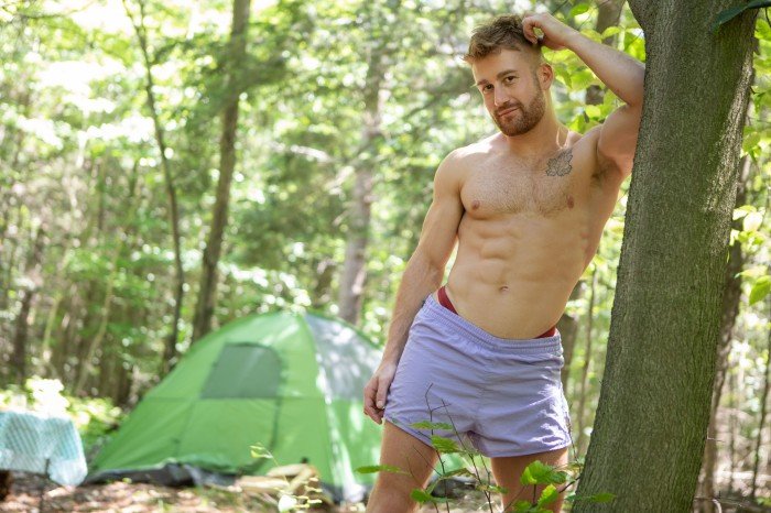 Olivier Robert Gay Porn Paul Wagner DILF In The Woods