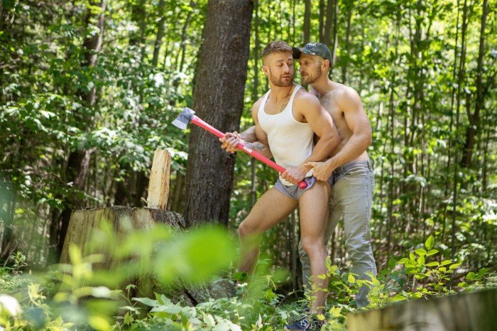 Olivier Robert Gay Porn Paul Wagner DILF In The Woods