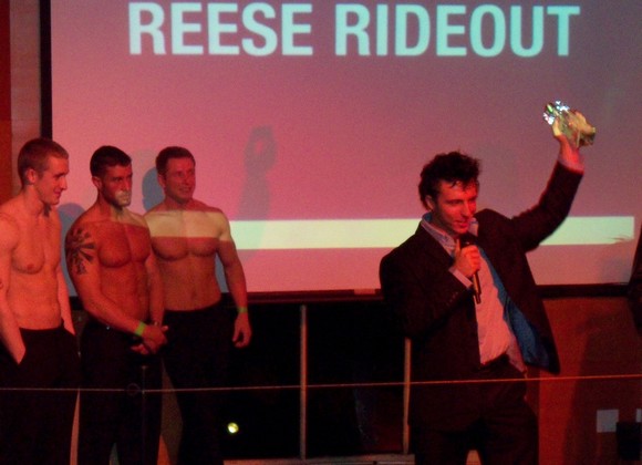 gay porn star Reese Rideout won Cybersocket web Award 2010